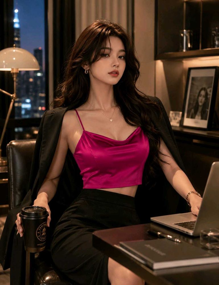 H&amp;M Satin Corset Top