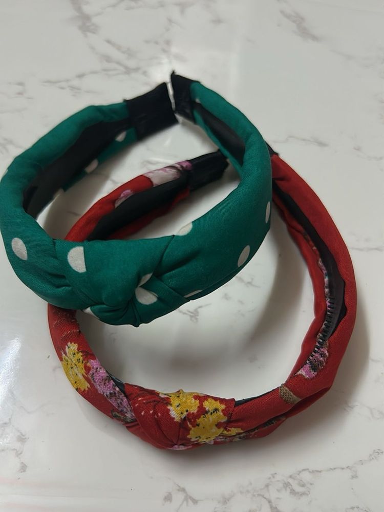 Set of 2 Knotted Headbands