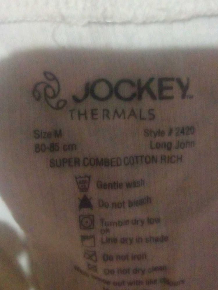 Jockey Thermals - Long John