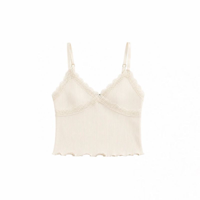 Lace Trim Cami Top