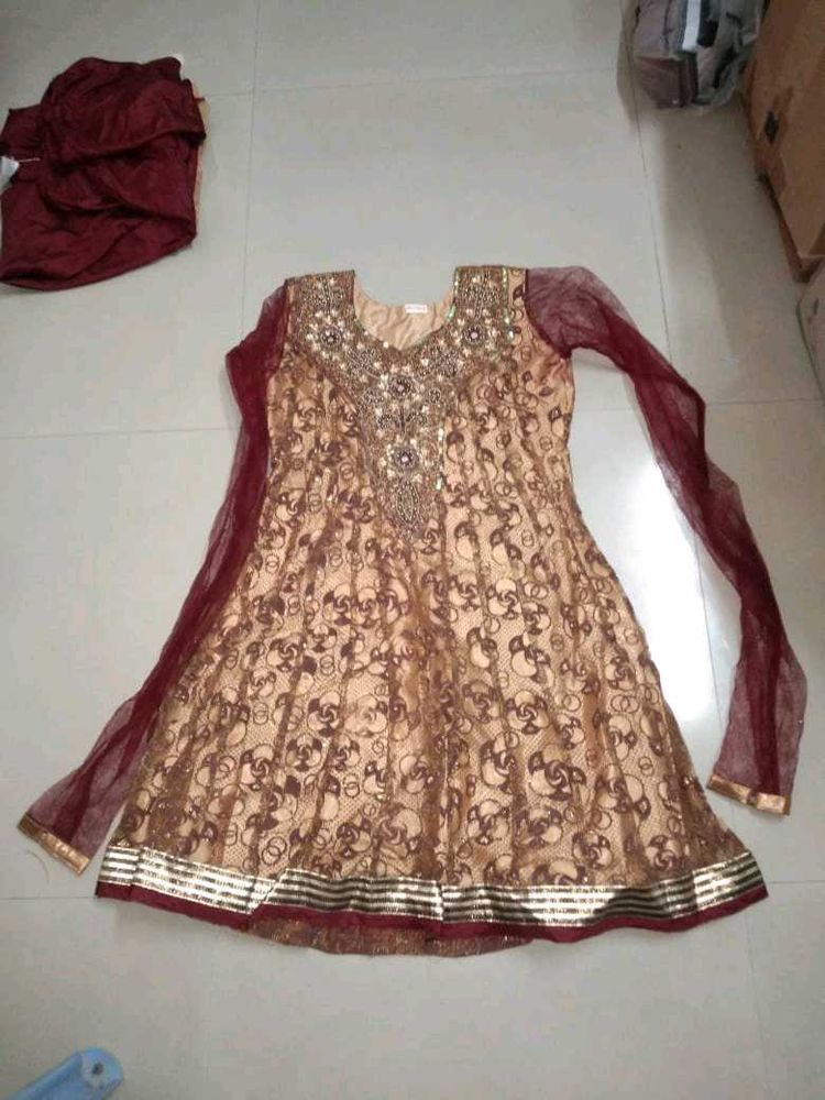 Masaqali Elegant Indian Anarkali Dress