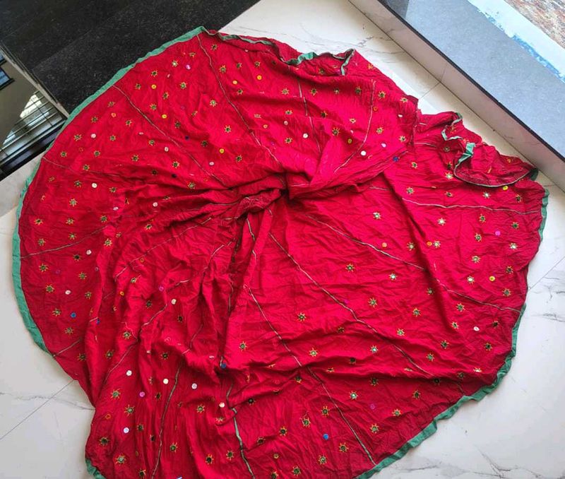 chaniya choli material