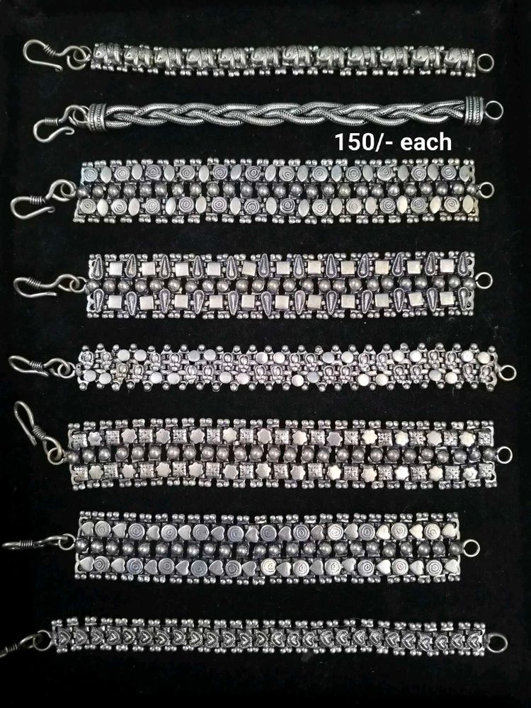 Oxidised Germansilver Bracelets 150/- Each