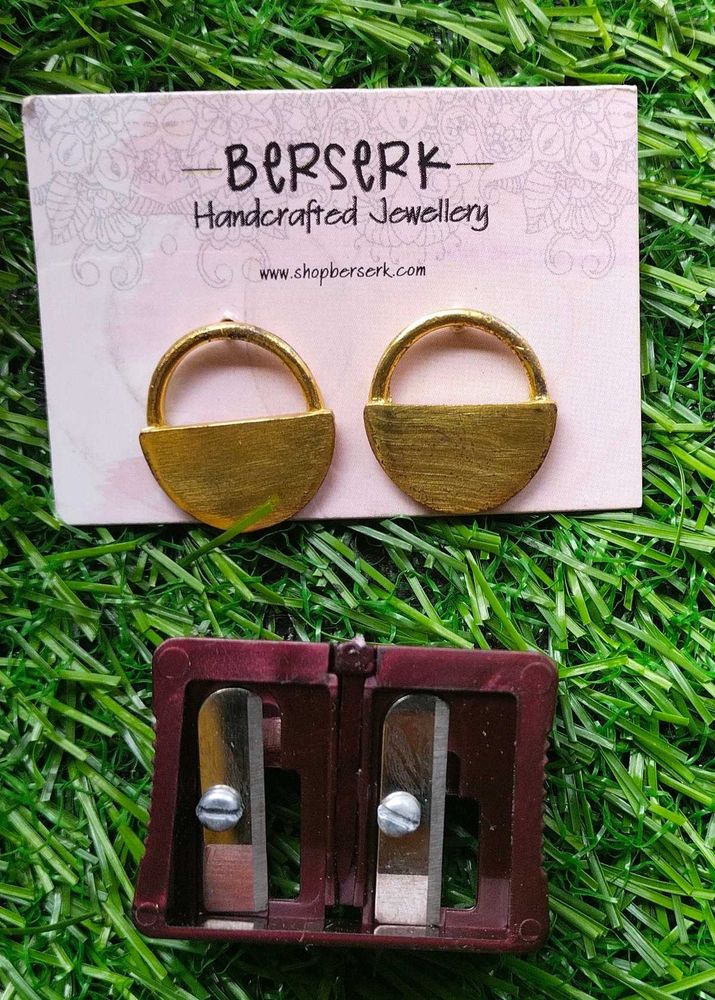 Berserk Gold Statement Earrings