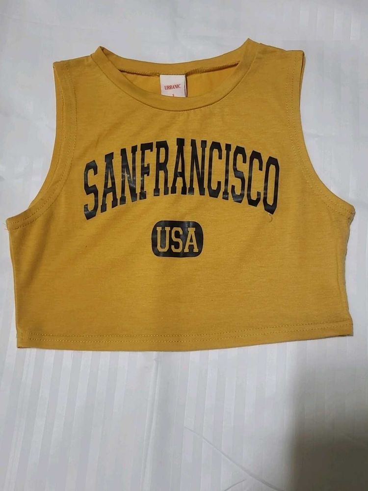 Urbanic Cropped Tank - San Francisco