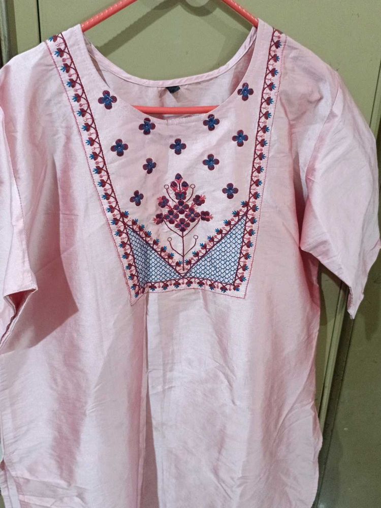 Elegant Pink Kurta XXL