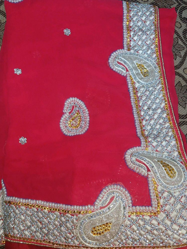 New Saree Only Blouse Stitched Not Even Wore Single Time