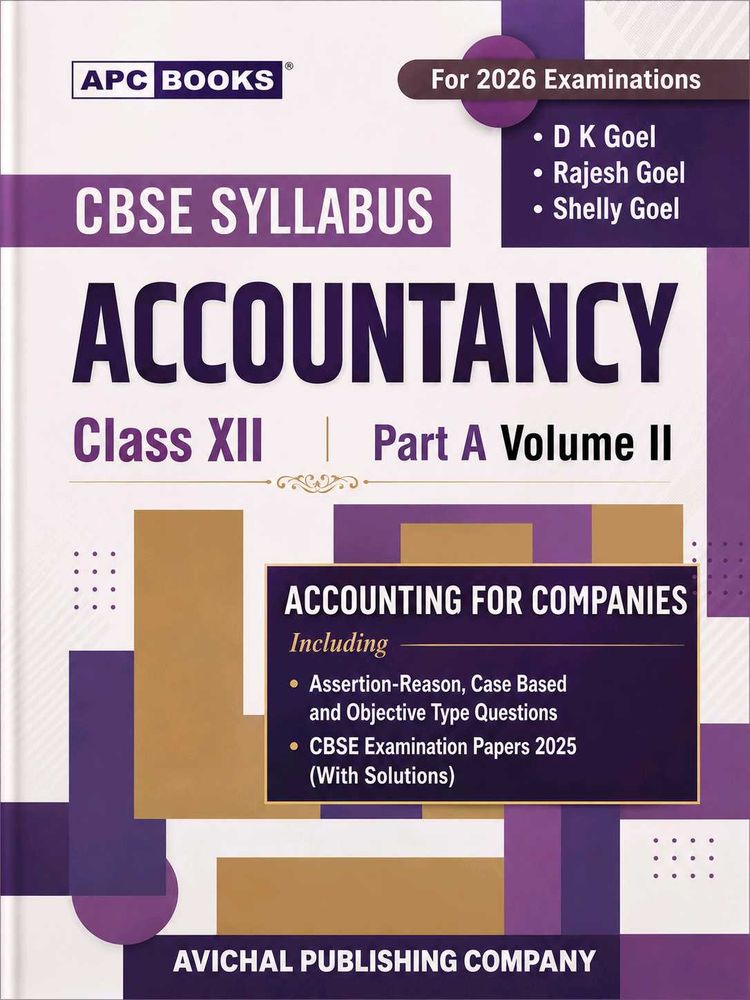 CBSE Syllabus Accountancy Class XII Part A Vol II