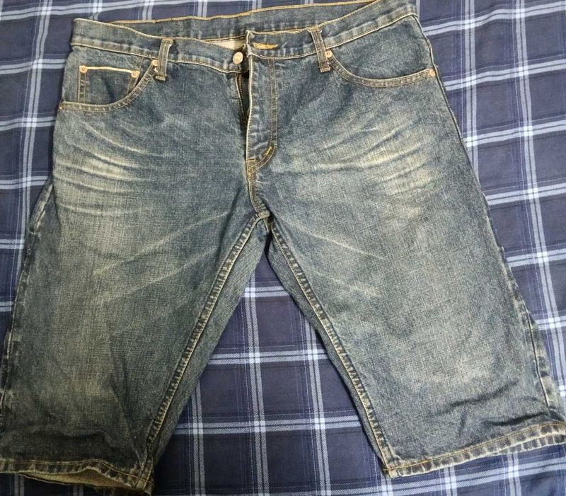 Denim Shorts - Blue Jean Cutoffs