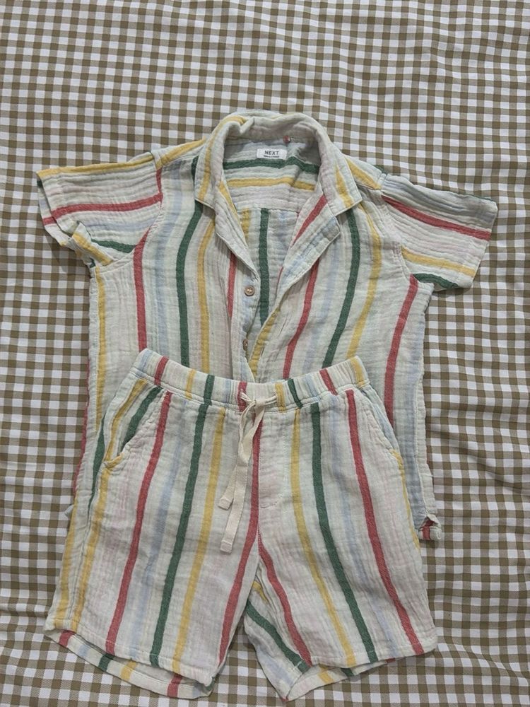 Striped Pajama Set for Girls
