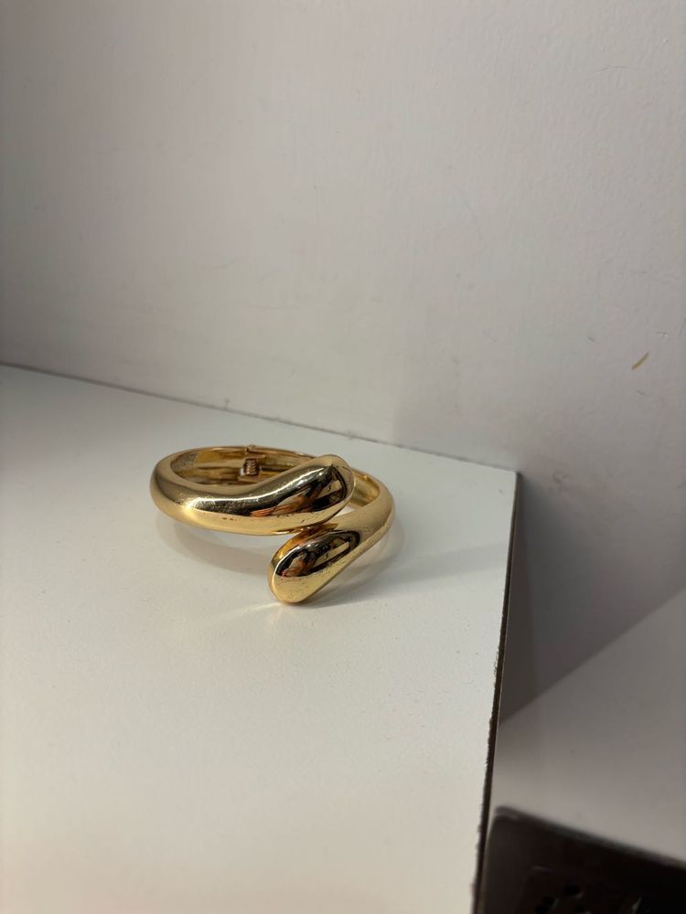 Gold Statement Cuff Bracelet
