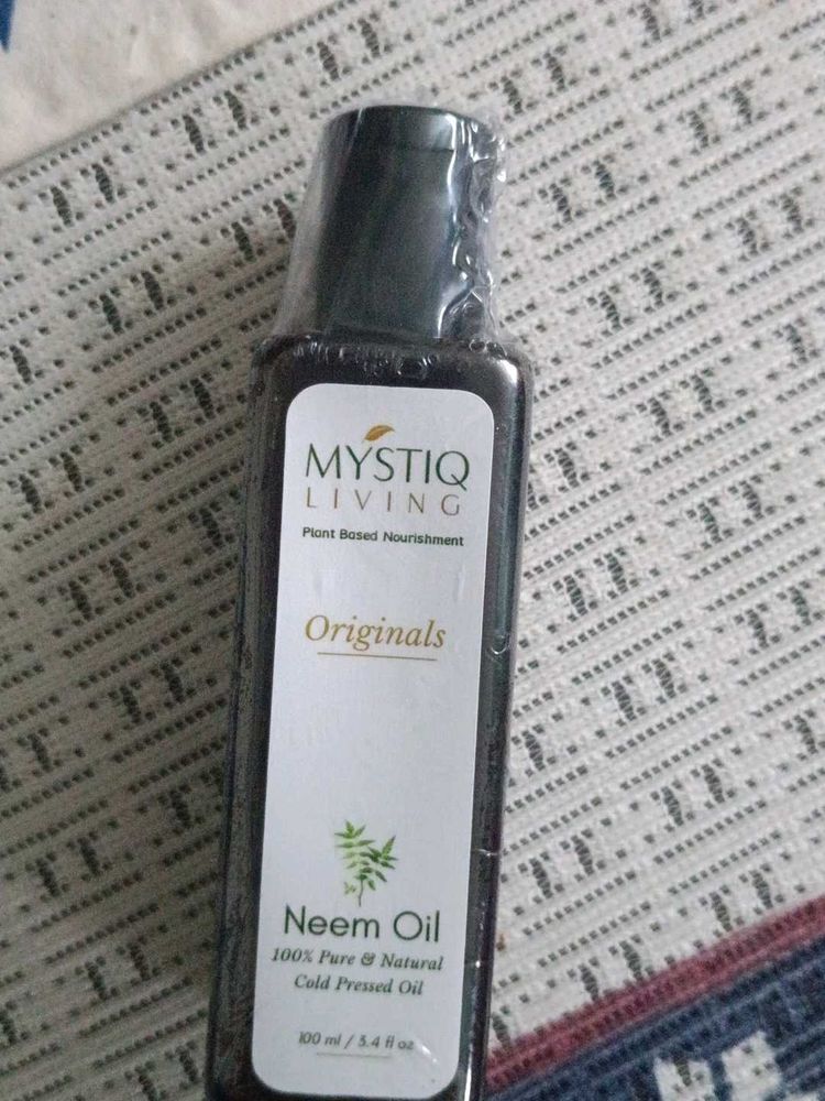 Mystiq Living Neem Oil 100ml