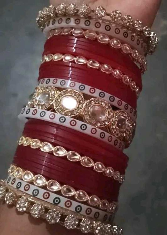 Elegant Indian Bridal Bangles Set