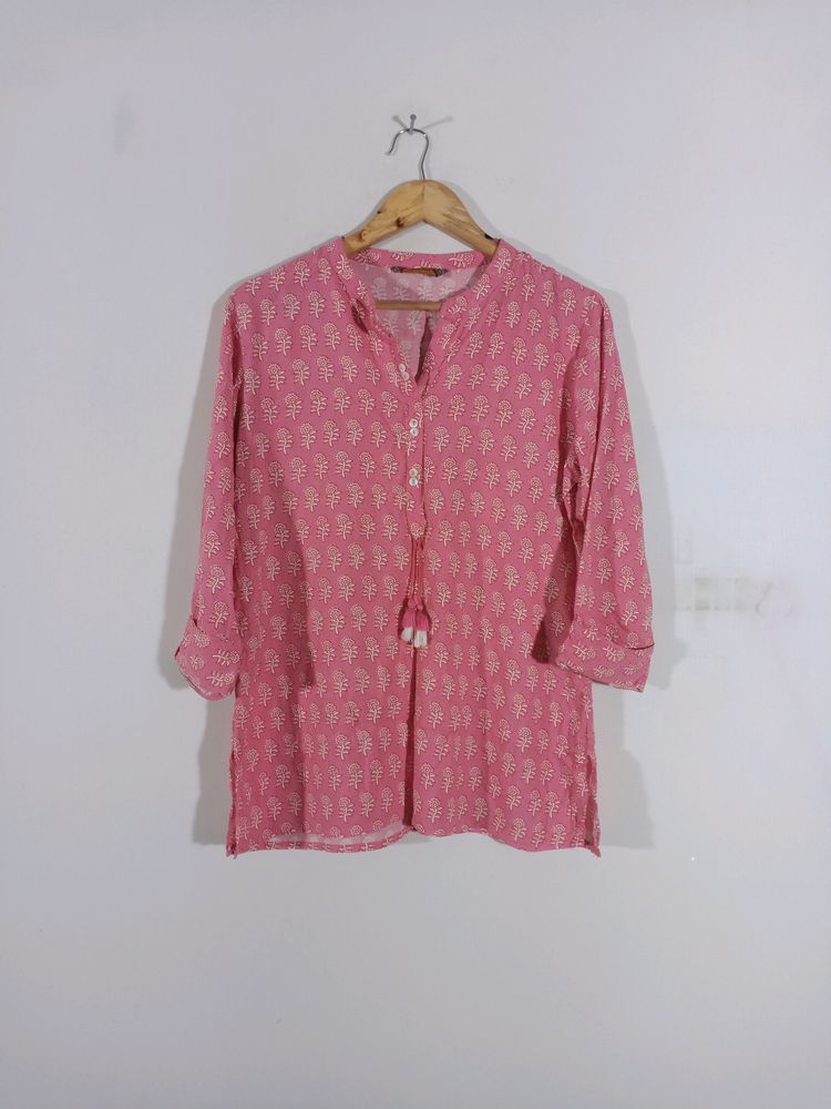 Pink Printed Tunic (Women's)