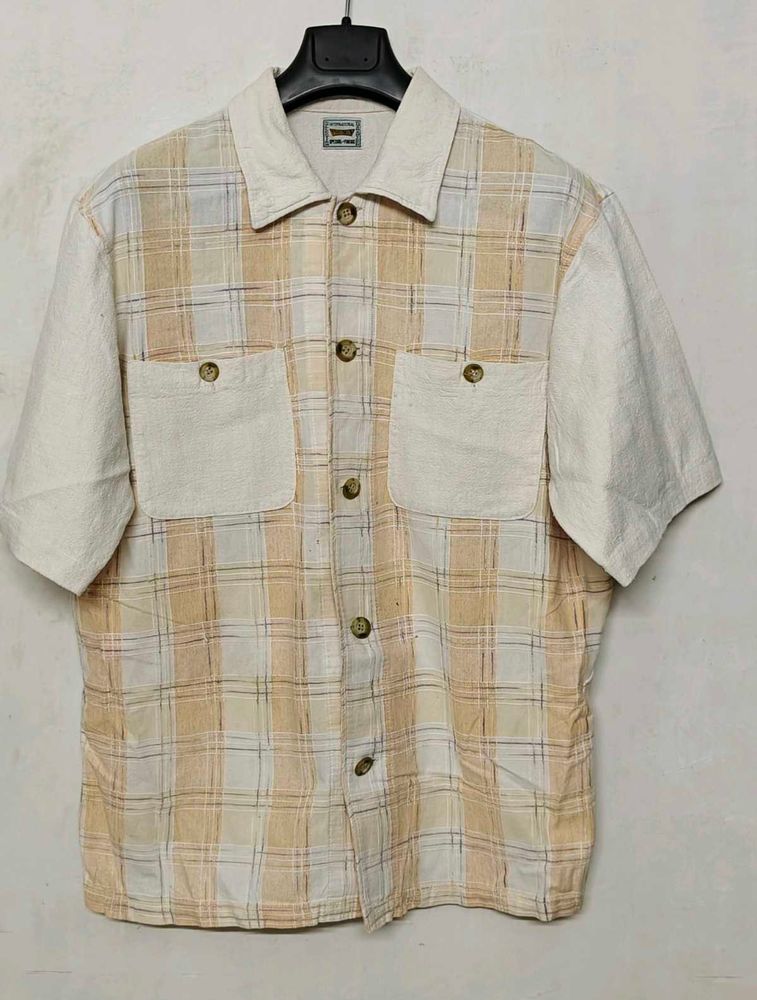 Men's Plaid Short Sleeve Shirt