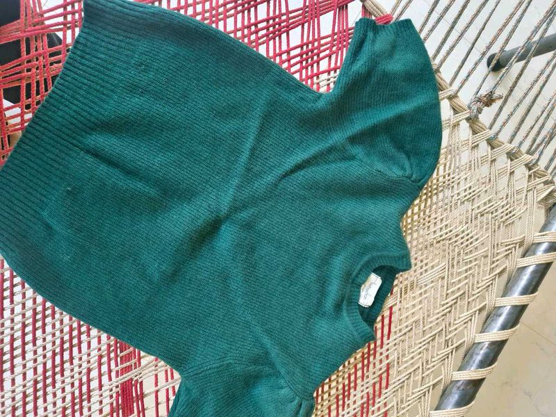 Teal Knit Sweater