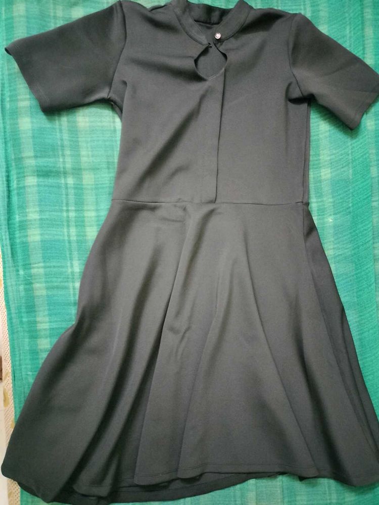 Chic Black Fit &amp; Flare Dress