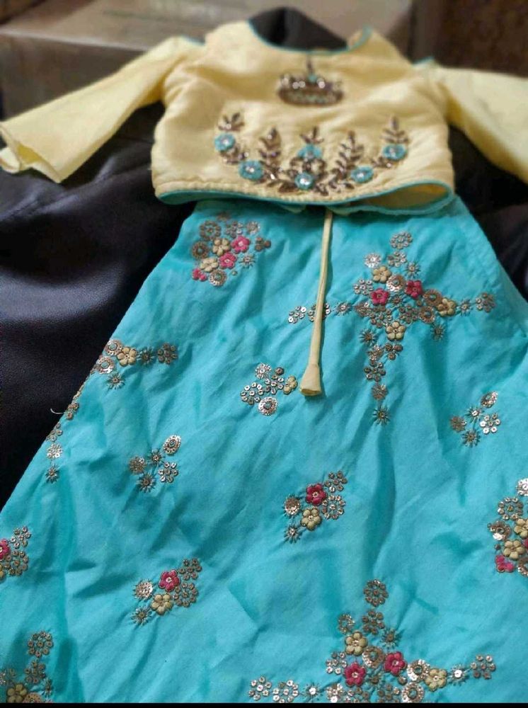 partywear lengha for kids