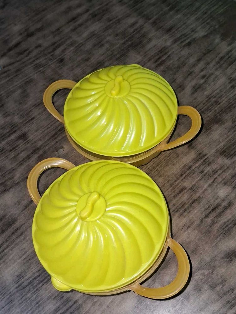 Vintage Tupperware Servalier Bowls