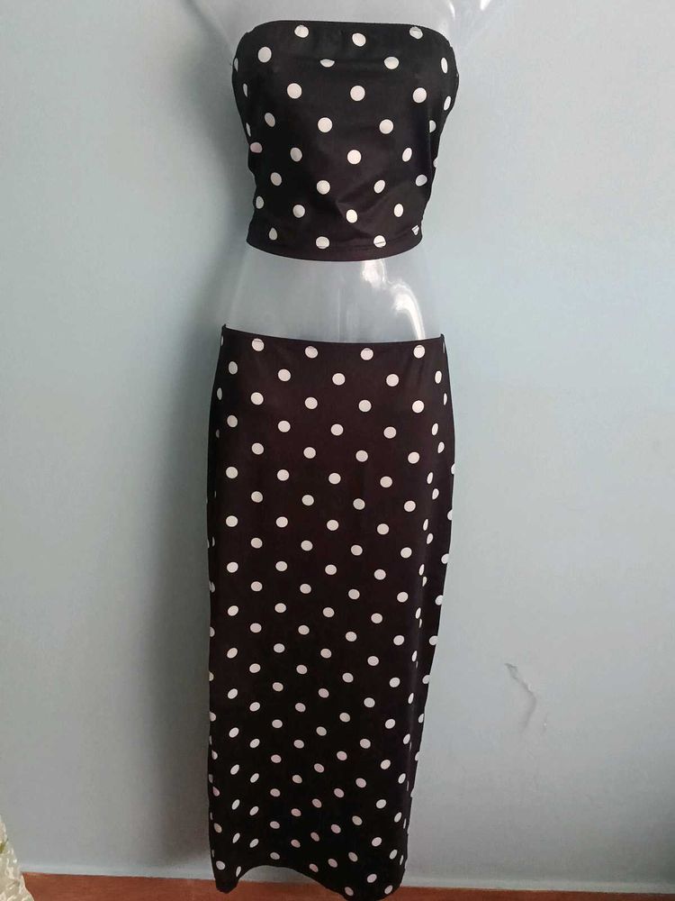 Polka Dot Two-Piece Set