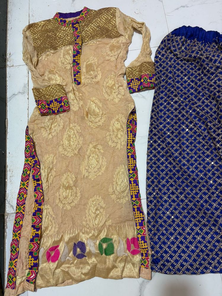 Elegant Embellished Kurta Set