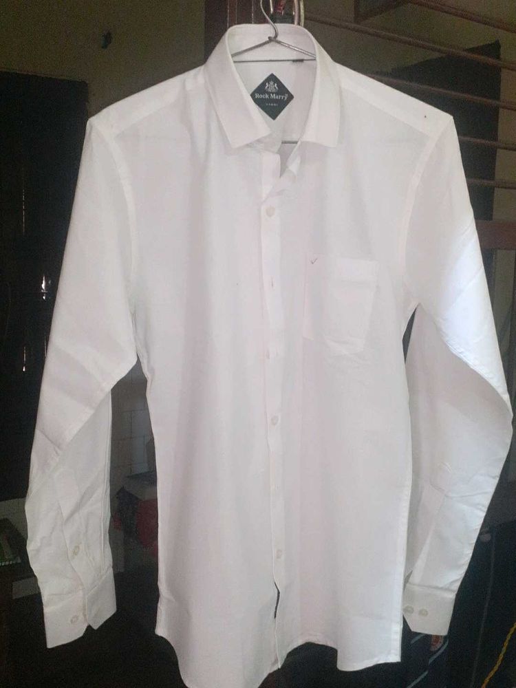 Men's White Formal Shirt
