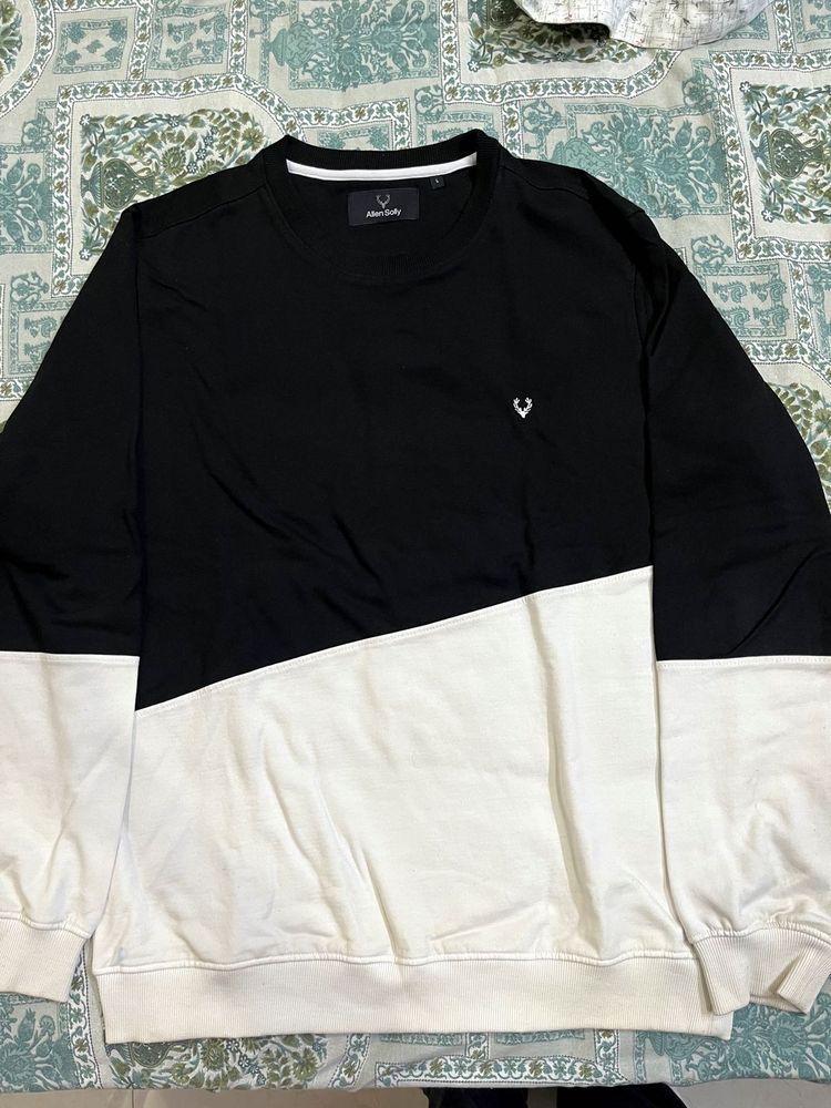 Allen Solly Colorblock Crewneck Sweatshirt