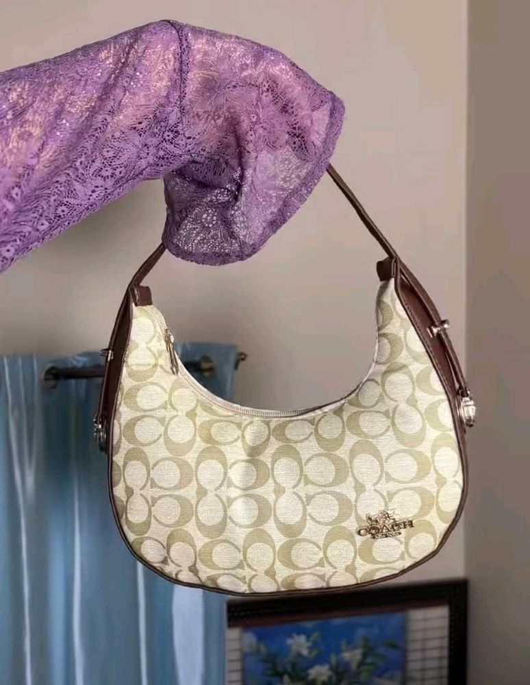 Coach Monogram Shoulder Bag