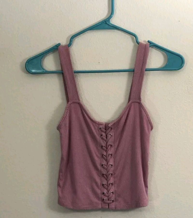 Forever 21 Womens Knit Crop Top