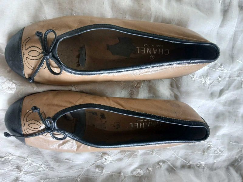 Authentic Chanel Ballet Flats pumps
