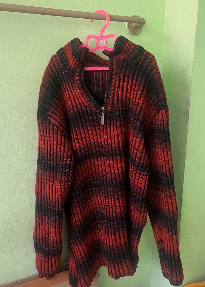 Cozy Striped Knit Sweater