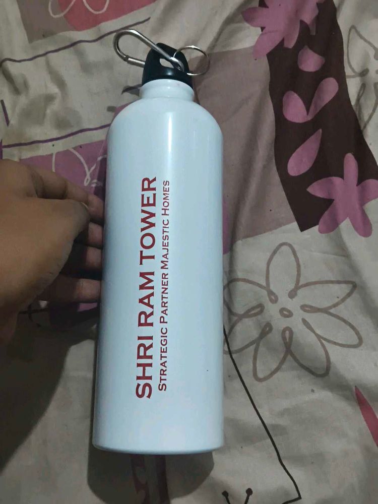 White  Water Bottle