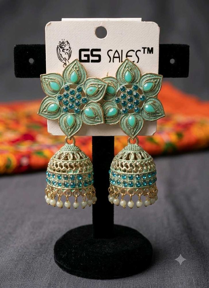 Designer Jhumka Earrings