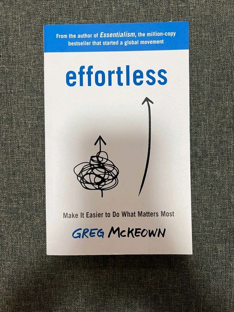 🆕 Effortless Book Paperback Greg Mckeown