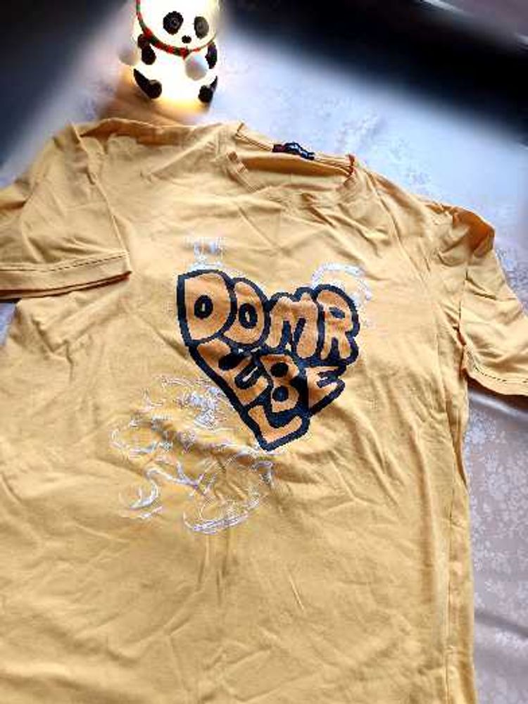 Cute Yellow Graphic T-Shirt