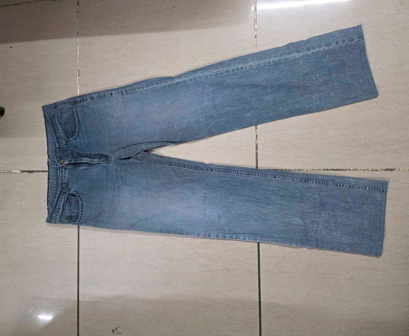 Classic Blue Wash Denim Jeans