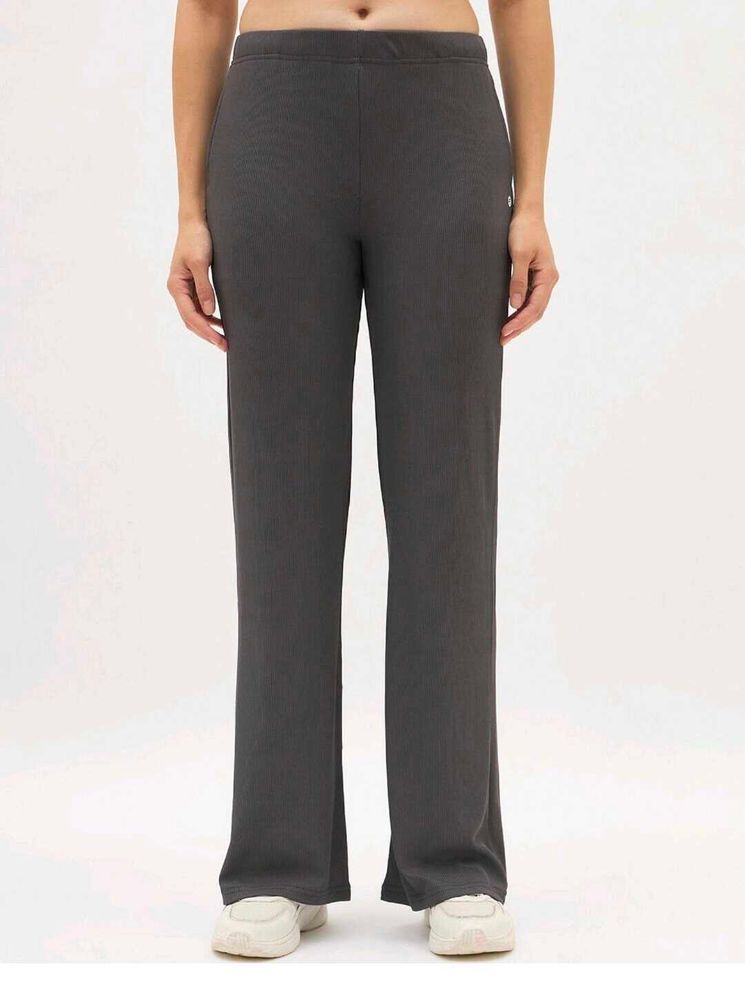 charcoal flared/wide leg pants ☆