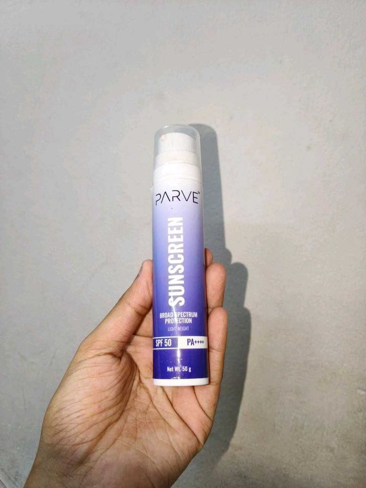 Parve Sunscreen SPF 50 PA++++