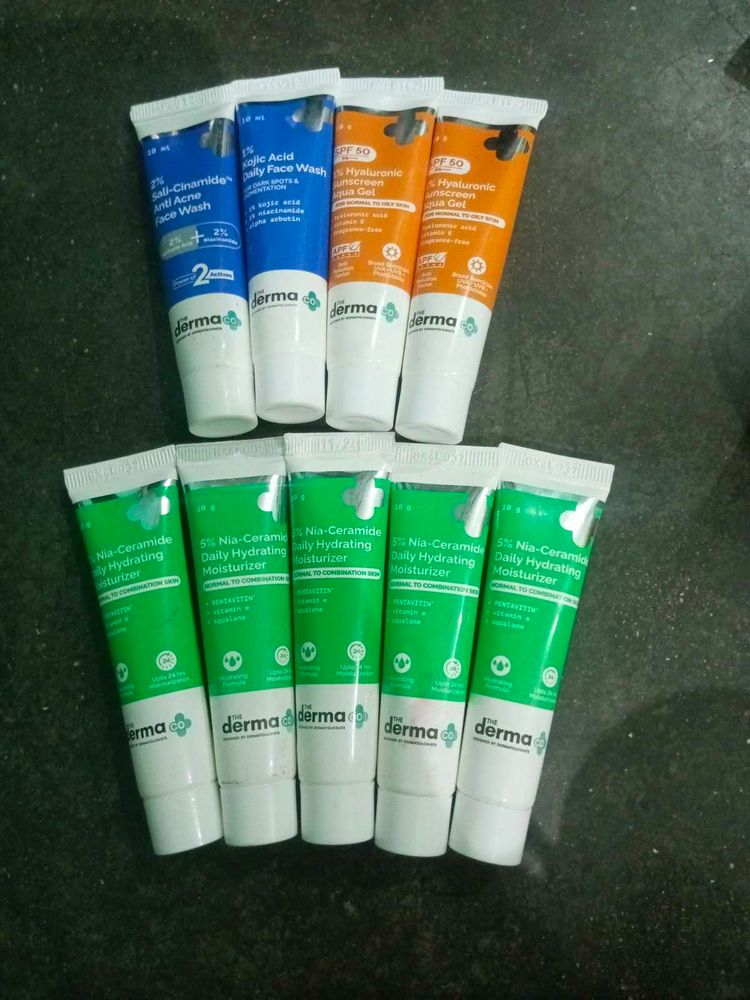 Derma Skincare Set - Face Wash &amp; Moisturizer