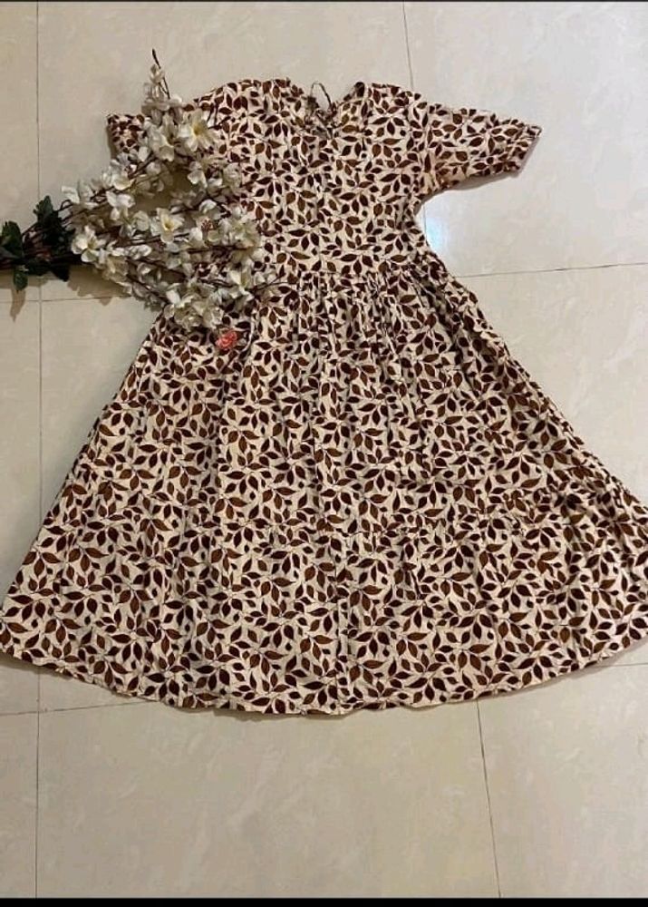 Flared Midi Dress