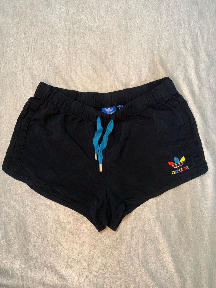 Adidas Originals Black Slim Shorts (AY9453)