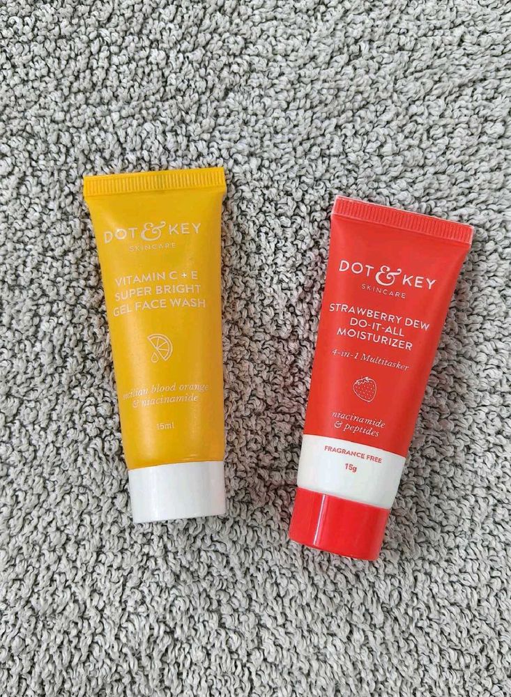 Dot &amp; Key Face Wash And Moisturizer Duo