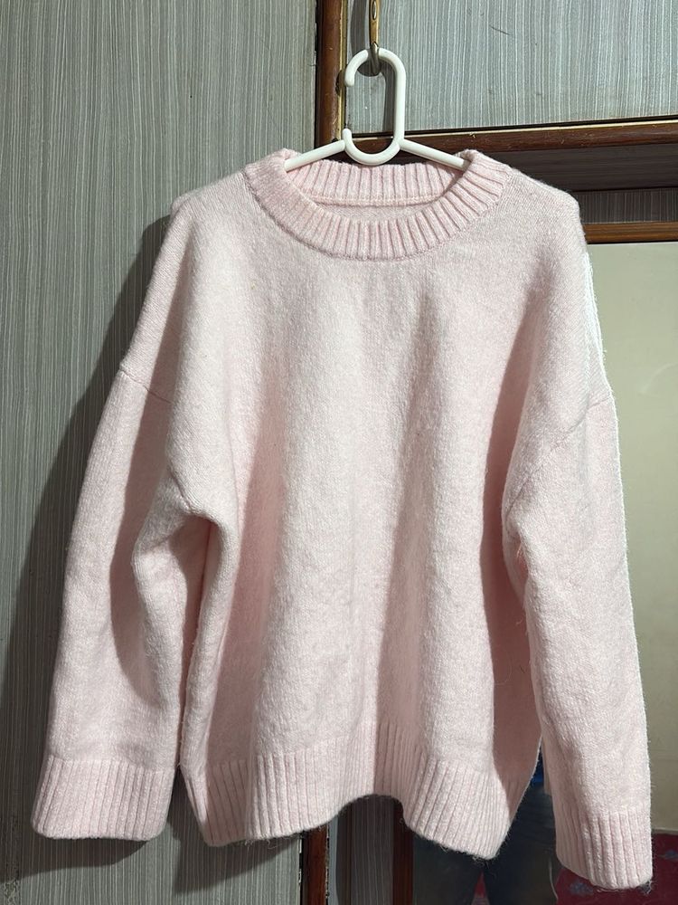 Pink Knit Sweater