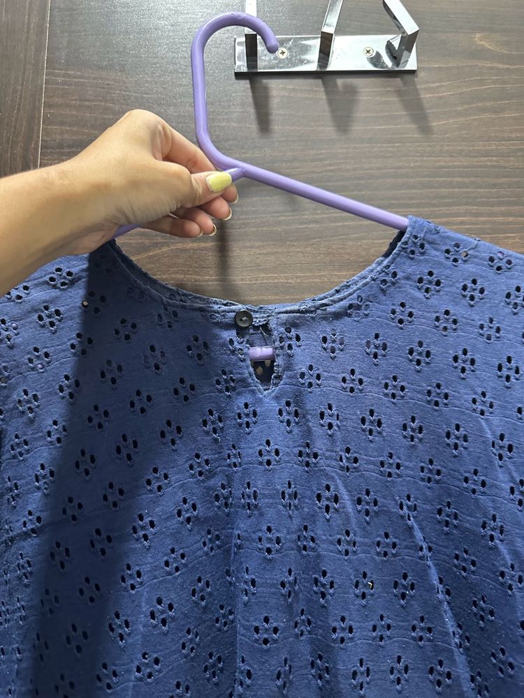 Navy BLUE TOP FOR LADIES