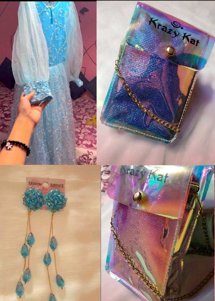 frozenFROZEN LONG LENGTH ITS AMAZING GOWN 😍