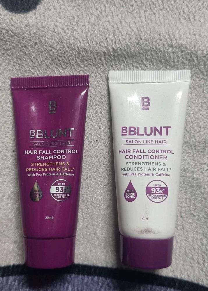 BBlunt Hair Fall Control Shampoo &amp; Conditioner