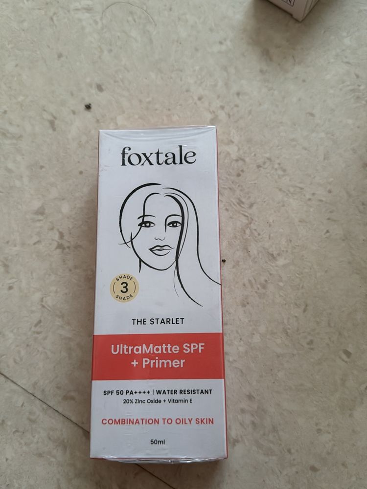 Foxtale Tinted Sunscreen - Shade 3