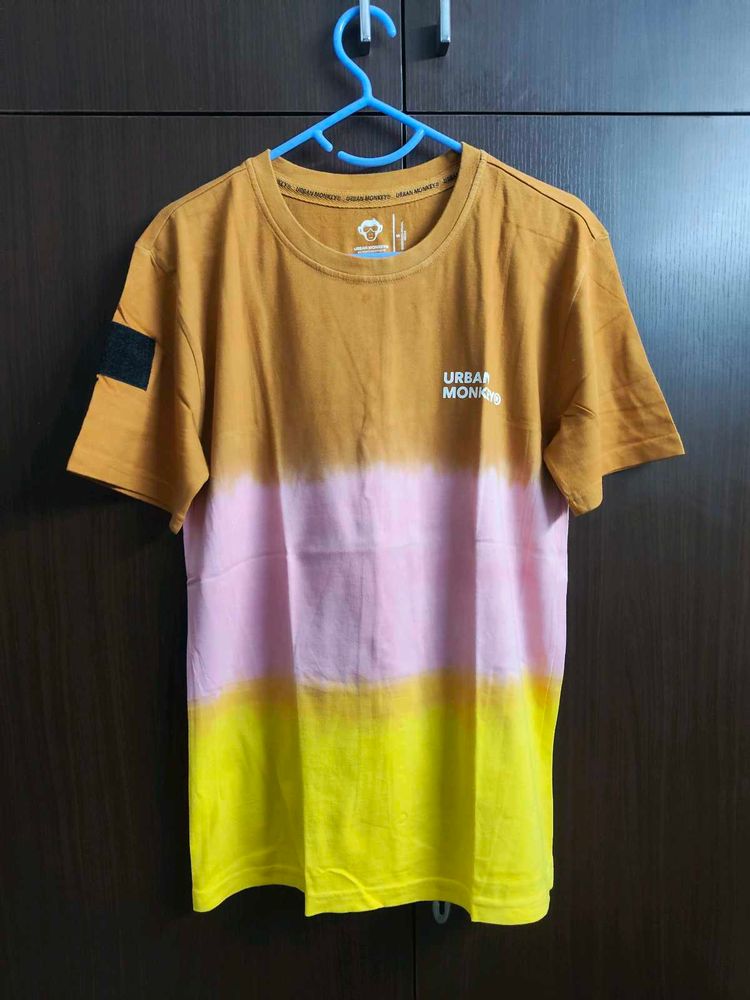 Urban Monkey Men's Ombre Tie-Dye T-Shirt