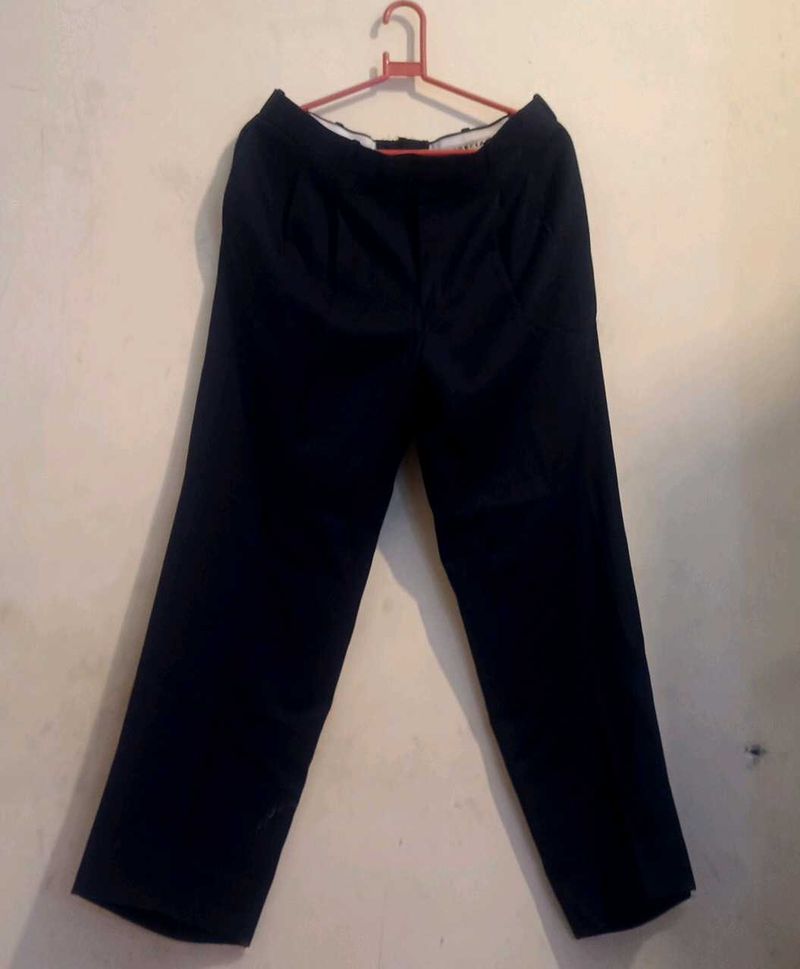 Classic Navy Blue Trousers