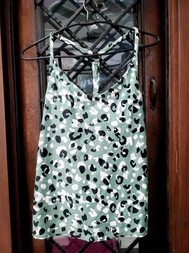 Leopard Print Tank Top